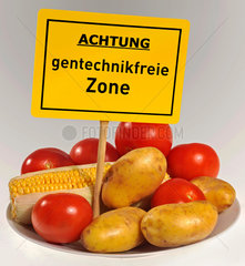 Symbolfoto Gentechnikfreie Zone