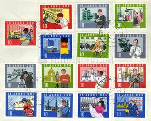 DDR Briefmarken 1964