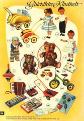 Spielzeug im DDR Versandhauskatalog 1957