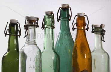 alte Flaschen um 1930 - 1960