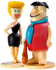 Wilma und Fred Feuerstein  Sammlerfiguren  1967