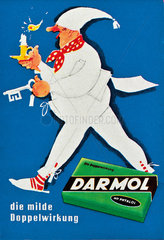 Darmol Abfuehrmittel  Werbung  1959