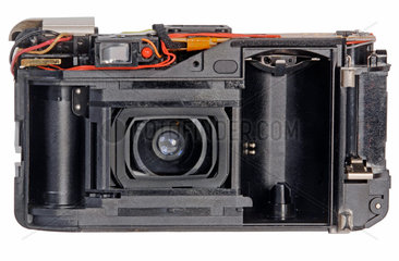 analoge Kleinbildkamera Nikon  Rueckseite  2000
