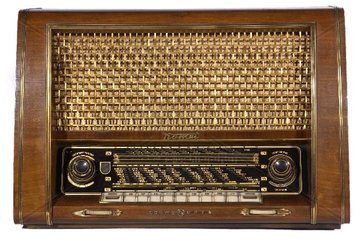 altes Roehrenradio 1955
