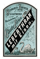Lebertran  Etikett  1895