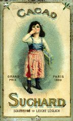 Suchard Kakao-Werbung um 1905