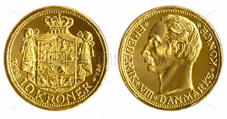 10 Kronen  Goldmuenze  1908