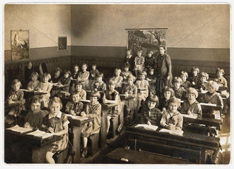 Schulklasse  Breslau 1931