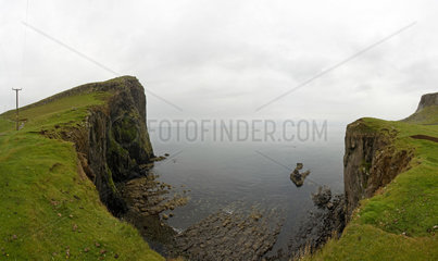 Kylehea  Grossbritannien  Isle of Skye  der Fussweg zum Leuchtturm von Neist Point