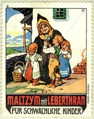 Lebertran-Werbung um 1913