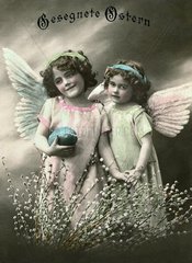Engel mit Osterei 1911