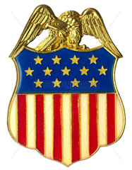 US-Wappen  Anstecker  1972