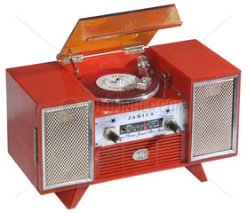 Transistorradio in Form einer Stereoanlage  um 1977