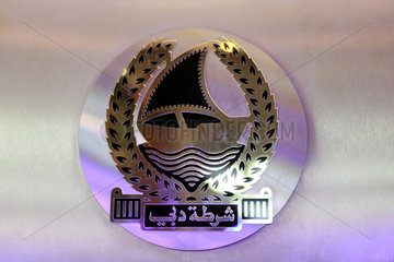 Dubai  Vereinigte Arabische Emirate  Logo der Dubai Police