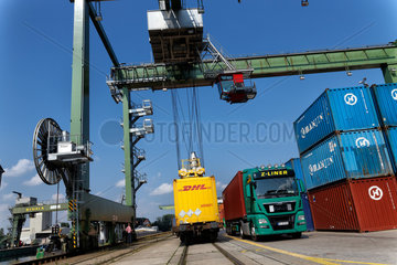 Berlin  Deutschland  Containerterminal Westhafen