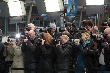 Berlin  Deutschland  Medienrummel zum Pressetermin des Disney-Films Muppets - Most Wanted