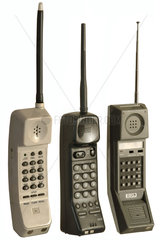fruehe schnurlose Telefone  um 1982 bis 1985