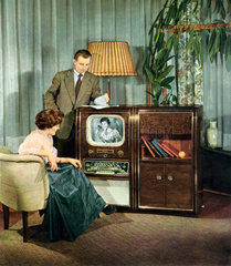 Fernsehzuschauer  DDR  1955