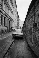 Berlin  Deutschland  Berliner Mauer an der Luckauer Strasse