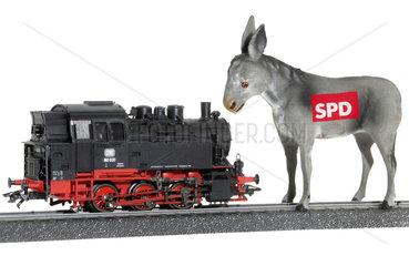 SPD verhindert Bahnprivatisierung  Humor