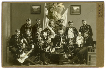 Studentenverbindung Saxo-Silesia Hannover  um 1908
