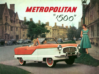 Metropolitan 1500  britischer Kleinwagen  1957