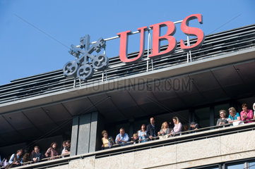 Zuerich  Schweiz  UBS Bank am Bellevue