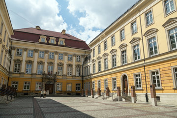 Breslau  Polen  Vorderfront vom Breslauer Stadtschloss