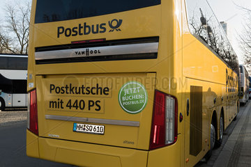 Berlin  Deutschland  ein Postbus