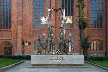Kolberg  Polen  Denkmal zur Erinnerung an den Akt von Gnesen