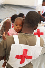 Carrefour  Haiti  Child friendly space zur Betreuung von traumatisierten Patienten