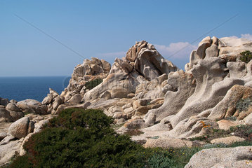 Sardinien  Landschaft am Capo Testa