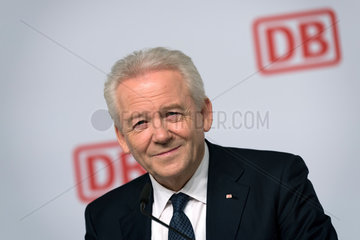 Berlin  Deutschland  Ruediger Grube  Vorstandsvorsitzender der Deutschen Bahn