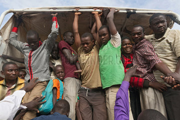 Kakuma  Kenia  Reception Center des Fluechtlingslagers Kakuma
