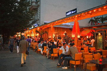 Berlin  Deutschland  das indische Restaurant AMRIT Lounge in der Oranienburger Strasse