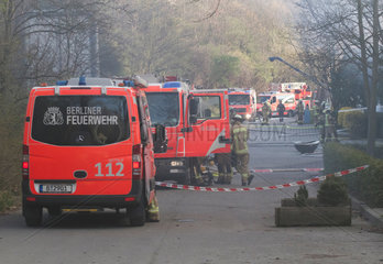Berlin  Deutschland  Fahrzeuge der Berliner Feuerwehr