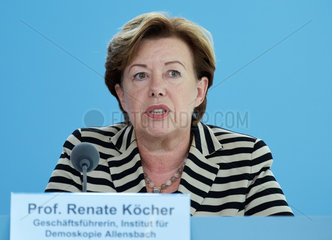 Berlin  Deutschland  Renate Koecher  IfD-Geschaeftsfuehrerin