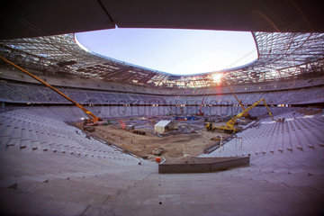 Baustelle der Allianz Arena  2004