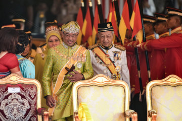 MALAYSIA-KUALA LUMPUR-PARLIAMENT-KING