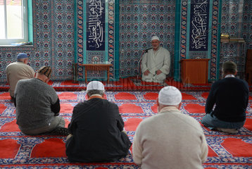 Bremen  Deutschland  der Imam der muslimischen Gemeinde Fatih-Moschee