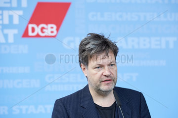 Berlin  Deutschland - Robert Habeck  Bundesvorsitzender Buendnis 90/DIE GRUENEN.