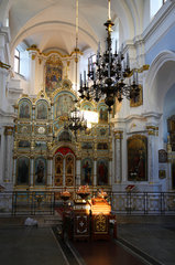 Minsk  Weissrussland  Innenaufnahmer der Heiliggeist-Kathedrale