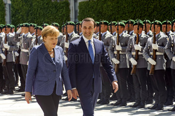 Merkel + Garibaschwili