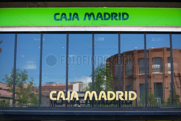 Barcelona  Spanien  Filiale der Sparkasse Caja Madrid