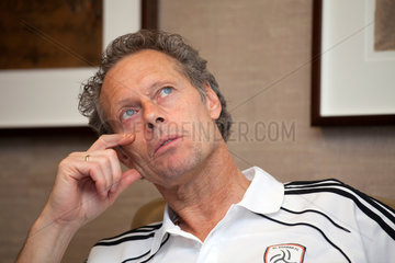 Duesseldorf  Deutschland  Michel Preud'homme  Fussballtrainer vom Al-Shabab Club