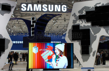 Berlin  Deutschland  Messehalle von Samsung auf der IFA 2011