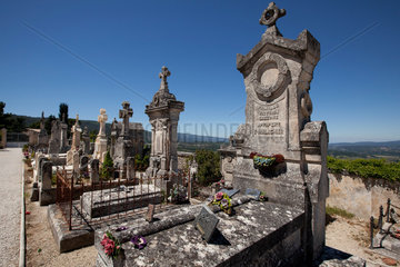 Bonnieux  Frankreich  auf dem Friedhof von Bonnieux