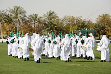 Musikgruppe bei der Cartier International Dubai Polo Challenge 2007