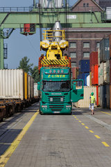Berlin  Deutschland  Containerterminal Westhafen