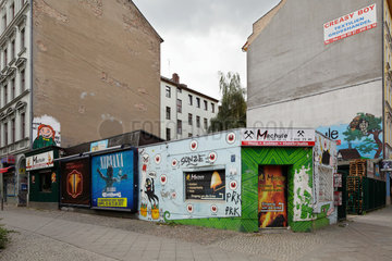 Berlin  Deutschland  Bauluecke an der Reichenberger Strasse Ecke Mariannenstrasse